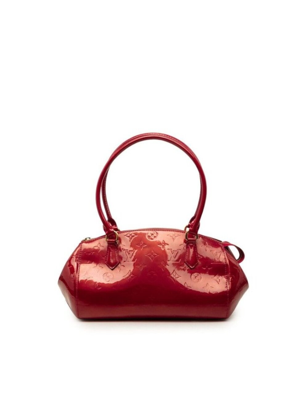 Louis Vuitton Monogram Vernis Sherwood PM Handbag Bag Pomme D'amel